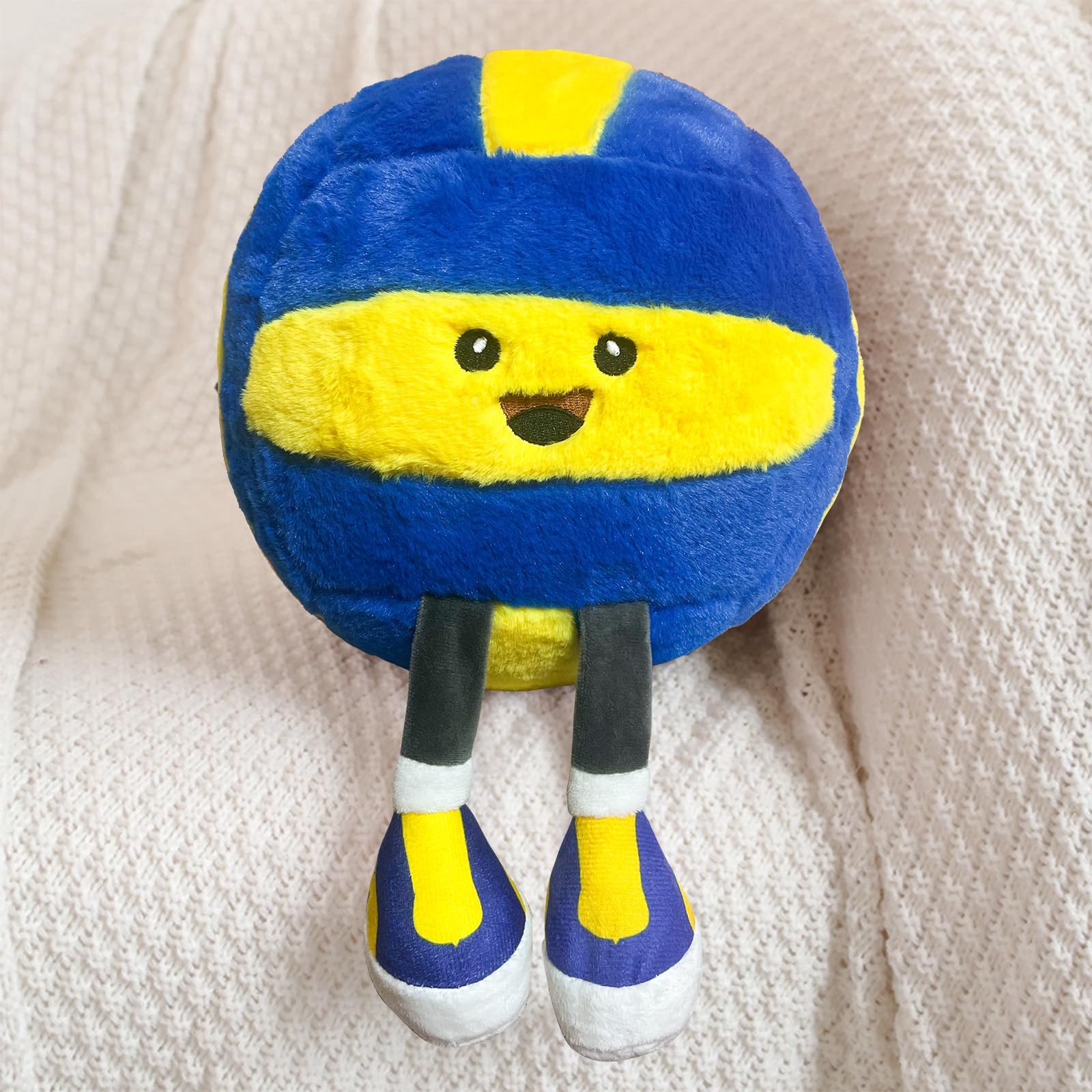 Volleyball Pillow Soft Sports Pillows Funny Volleyball Stuffed Plush Volleyball Gifts For Boys And Girls, Cute Volleyball Room D